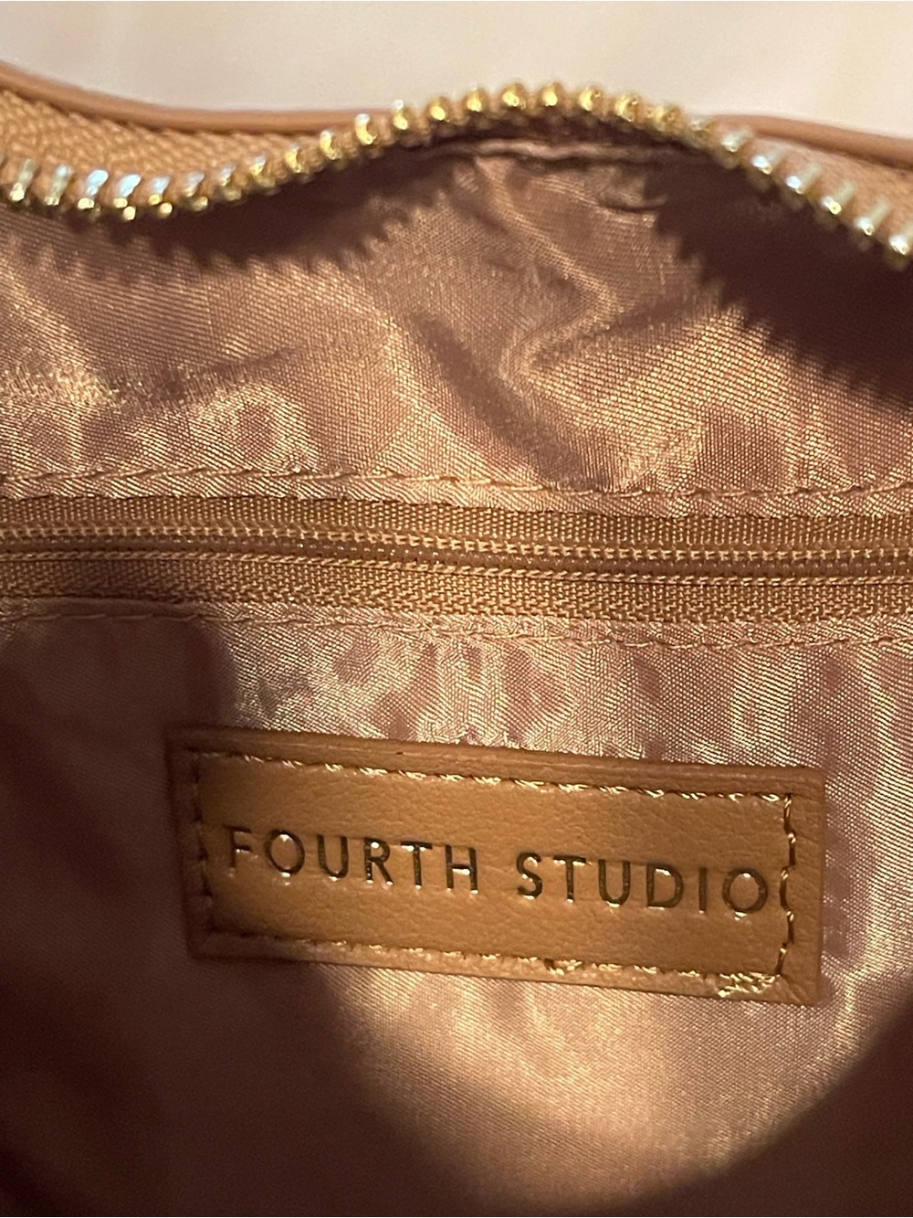 Women’s Tan Hobo Shoulder Bag - Picture 3 of 3
